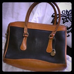 Vintage Dooney & Bourke leather handbag